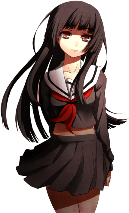 Transparent Ai Enma - Enma Ai Jigoku Shoujo (500x747), Png Download