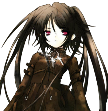 Anime Girl - Evil Anime Girl Transparent (353x360), Png Download