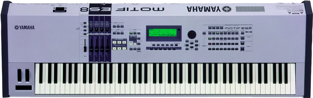 Yamaha Motif Es8 Keyboard Workstation (1000x1000), Png Download
