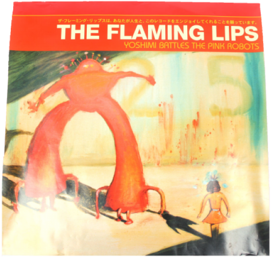 The Flaming Lipss Yoshimi Battles The Pink Robot Poster - Flaming Lips - Yoshimi Battles The Pink Robots (cd) (600x600), Png Download