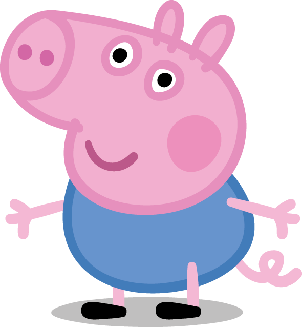 Sun Clipart Clipart Peppa Pig - Peppa Pig Mini Figurine Set (590x638), Png Download