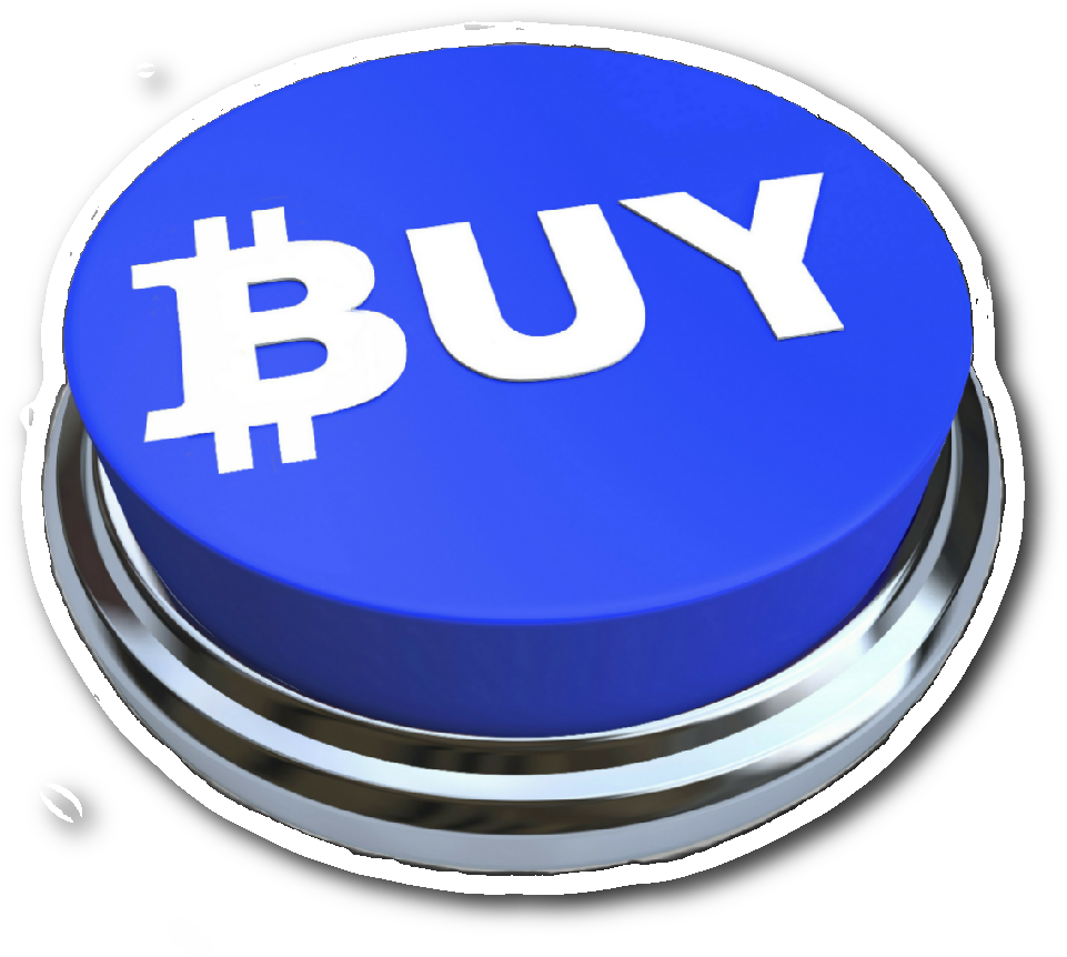 Bitcoin Buy Button Sticker - Buy Button (1064x1064), Png Download