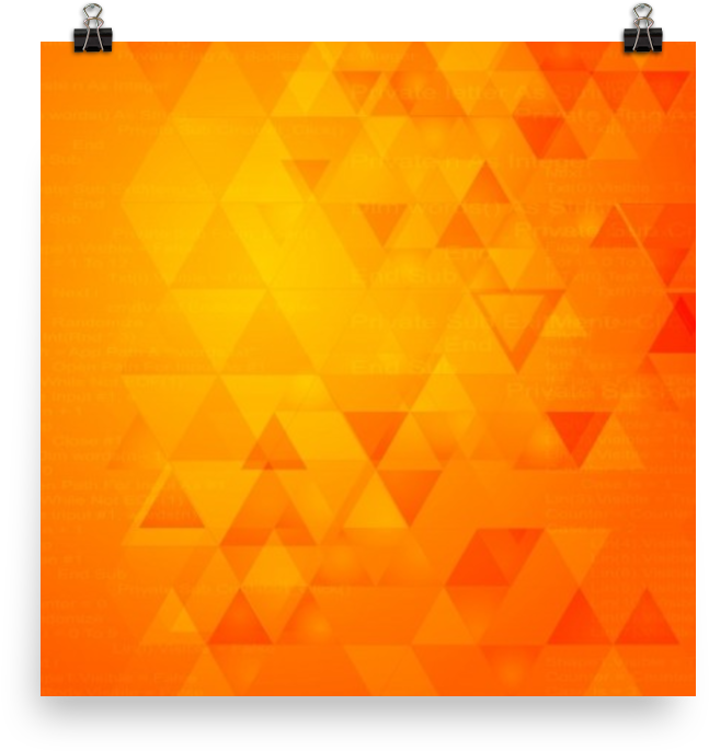 Art Print - Triangle (1000x1000), Png Download