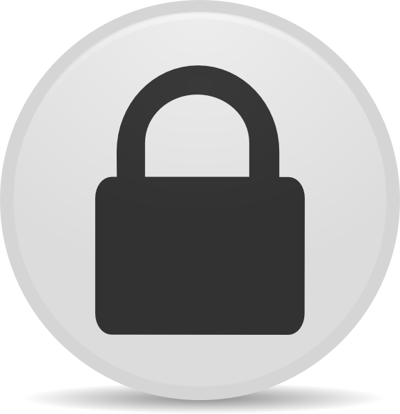 Download This Free Clipart Png Design Of System Lock Screen - Icon Lock ...