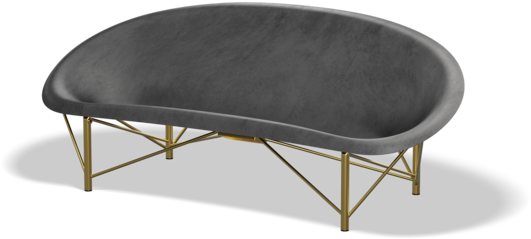 Helios Heated Outdoor Furniture By Galanter & Jones - Ottoman (600x400), Png Download