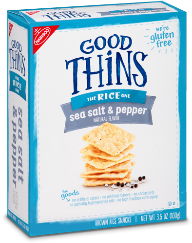 Nabisco Good Thins (415x500), Png Download