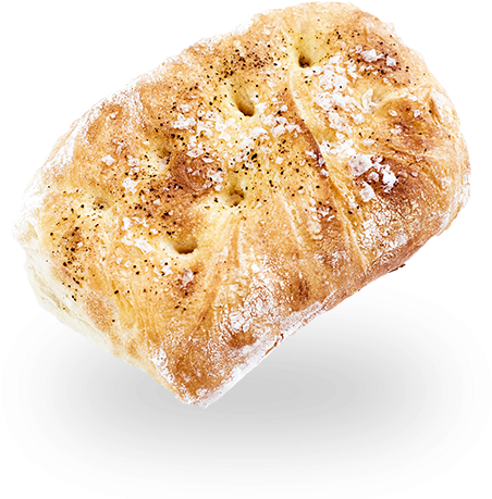 Sea Salt & Pepper Turkish Bun - Cobs Bread Bakery (650x458), Png Download