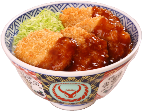 Food Png Transparent Tempura Katsu Yoshinoya - Tonkatsu (500x388), Png Download