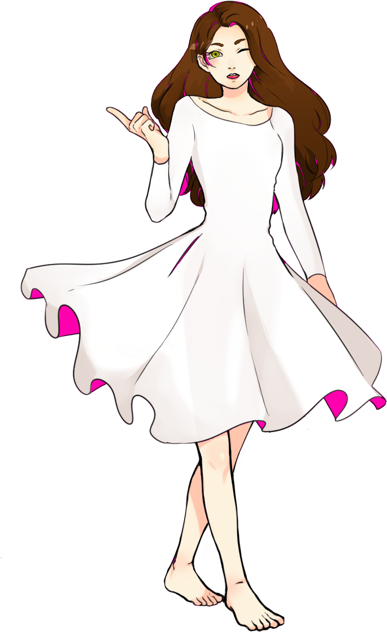 Cereza As Seen In "angelfish" - Illustration (1000x1671), Png Download