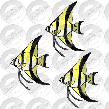 Angelfish Clipart Transparent Fish - Angelfish (380x380), Png Download