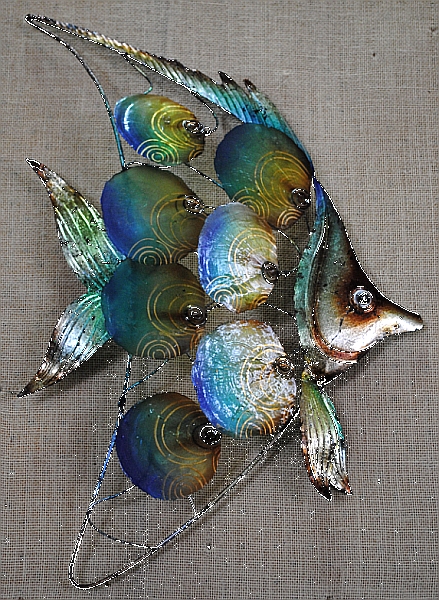 Alpha Santor Angel Fish - Craft (439x600), Png Download
