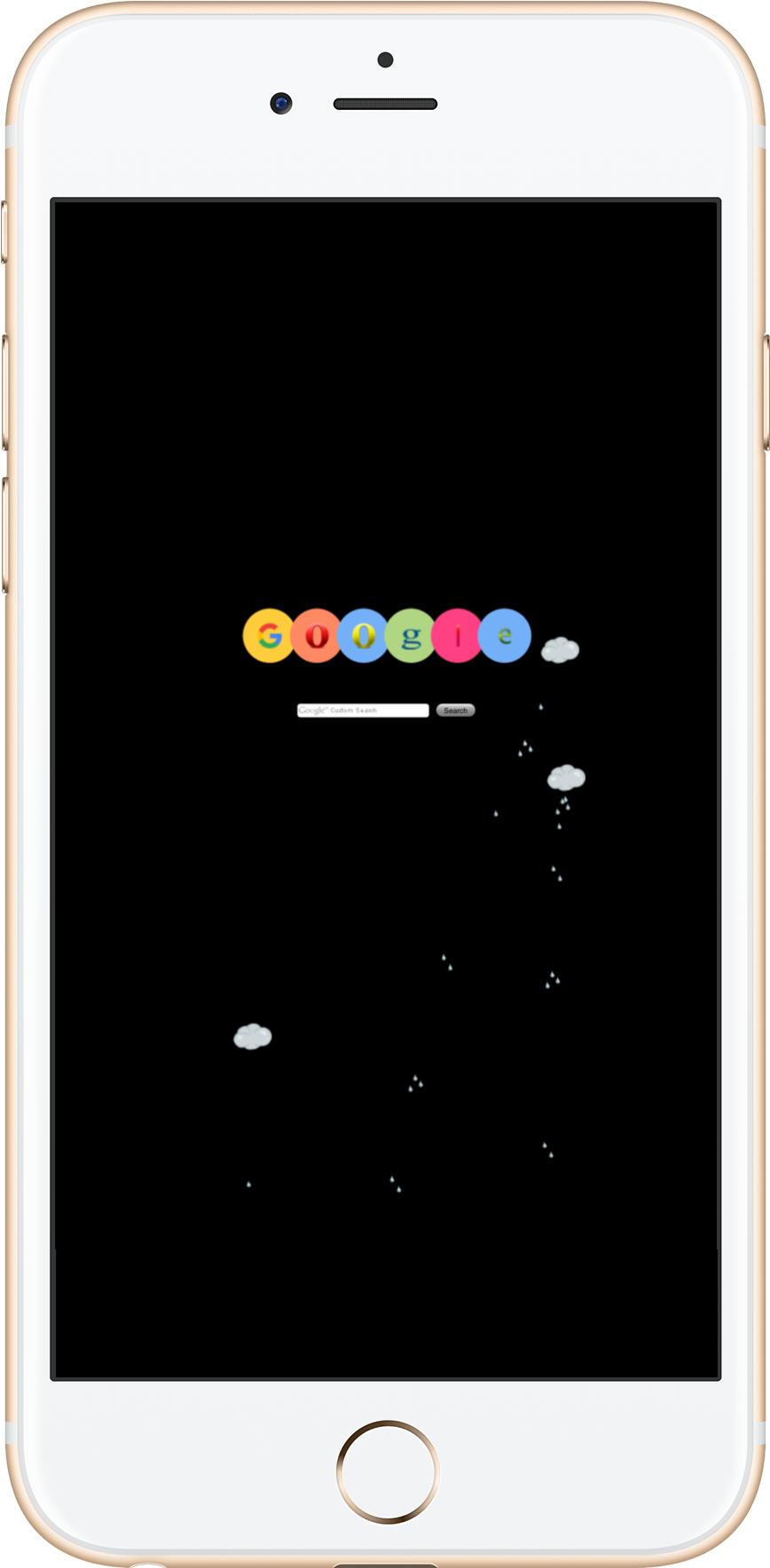 Rain Clouds - Iphone (2000x2000), Png Download