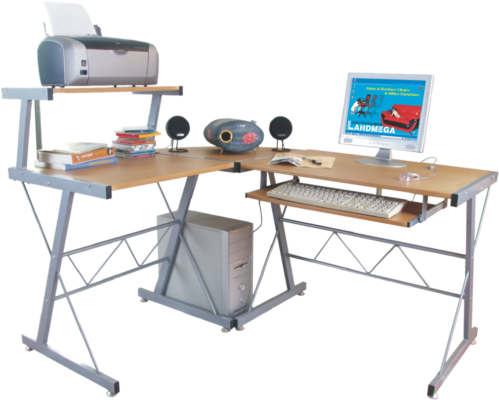 Gravitti Student L Desk 139 X 119 X 99 Cm - Desk (1023x885), Png Download