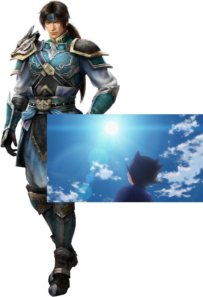 Initially Characters Of Zhao Yun In Warriors Orochi - Zhao Yun Dynasty Warriors Face (1000x1000), Png Download