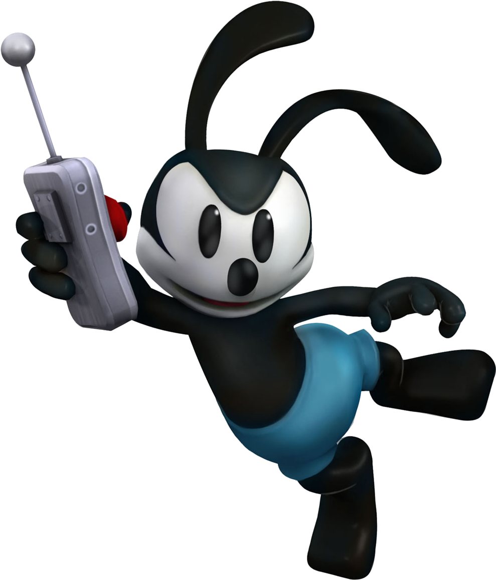 Oswald The Lucky Rabbit Png Transparent Picture - Disney Epic Mickey Oswald (1000x1180), Png Download