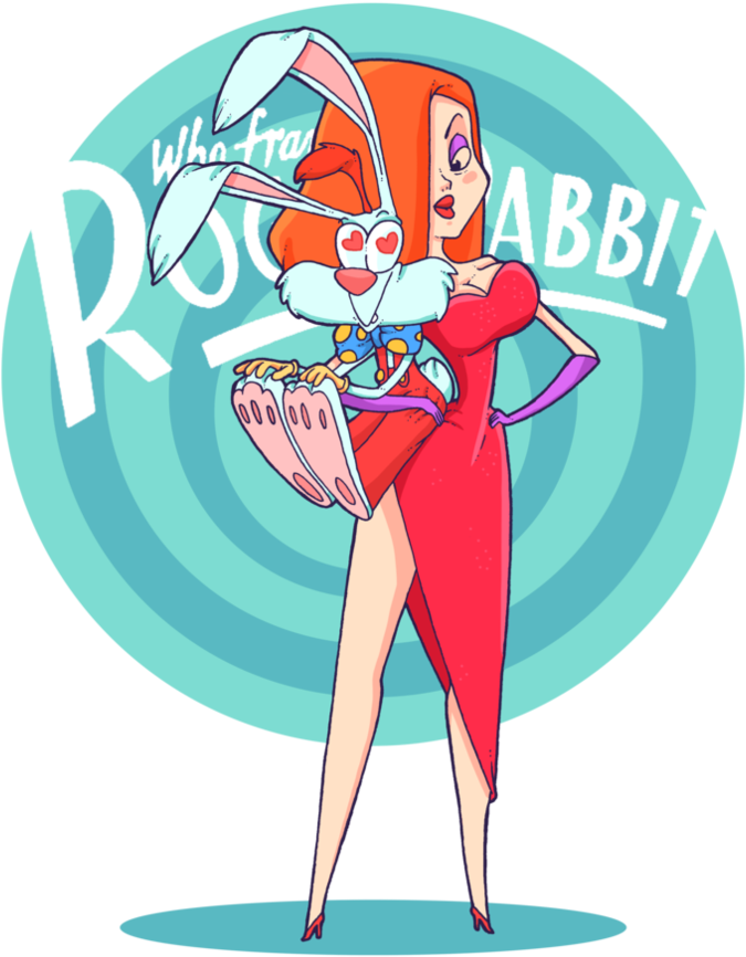 Who Framed Roger Rabbit By Lost Angel Less On Deviantart - Framed Roger Rabbit (894x894), Png Download