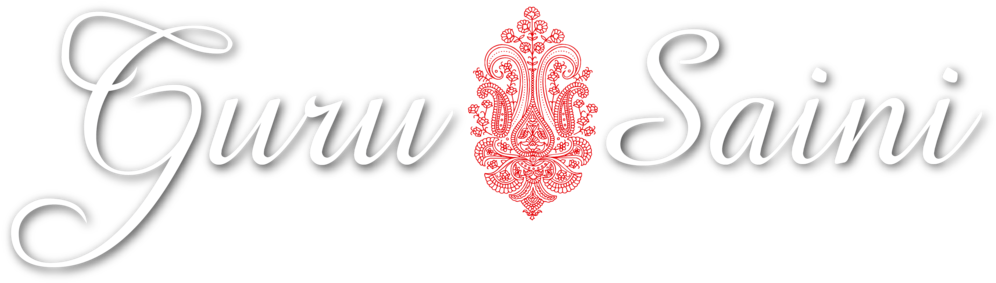 Guru Saini Final Watermark Logo 2 Png (1000x309), Png Download