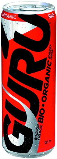 And Stimulation, There Is After Testing A Few Samples - Guru Organic Original Energy Drink (260x550), Png Download