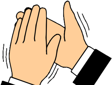 Clap Cliparts - Clapping Hands Gif Transparent (415x310), Png Download