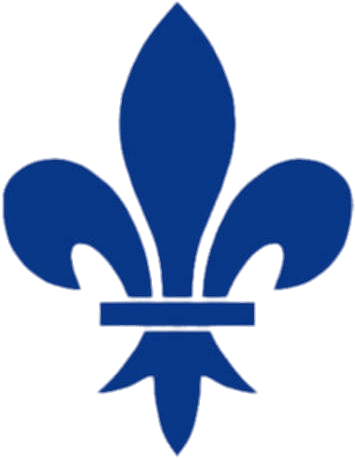 Blue Fleur De Lis - Fleur Delis Wall Decal - Vinyl Car Sticker - Uscolor004 (500x500), Png Download