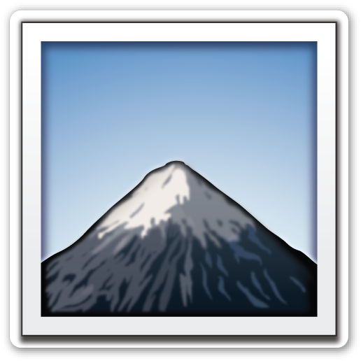 Mount Fuji - Clip Art (531x535), Png Download