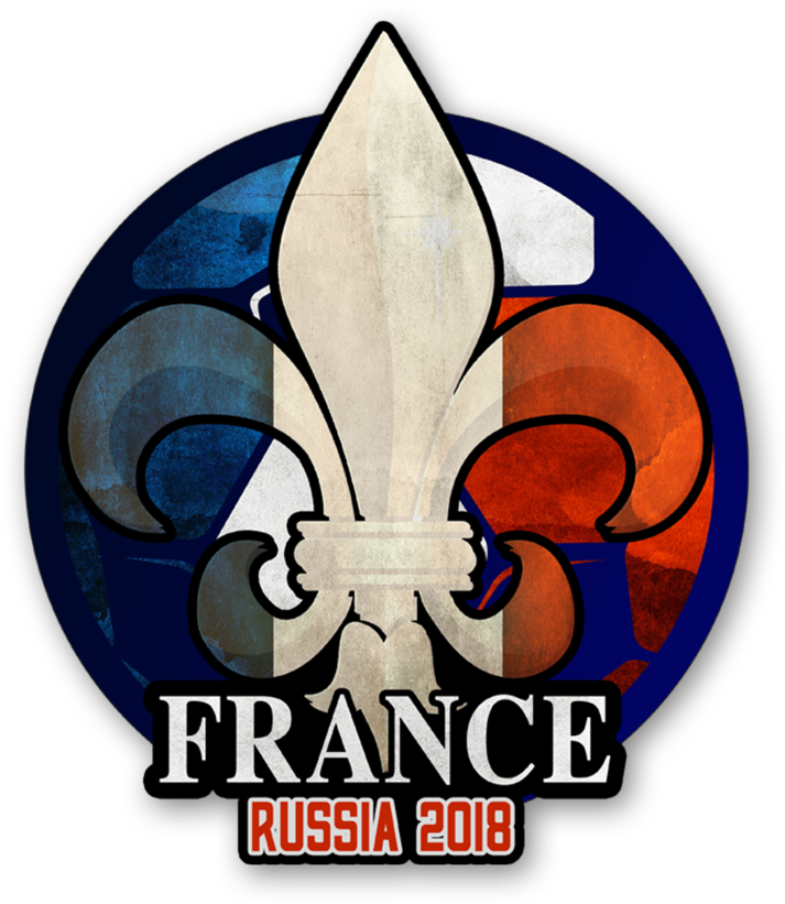 France Fleur De Lis Decal - Emblem (509x600), Png Download