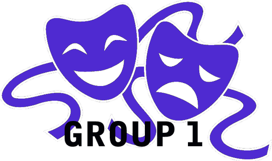Village Second Grade Reader's Theater - Theatre Masks Note Cards (pk Of 20) (550x326), Png Download