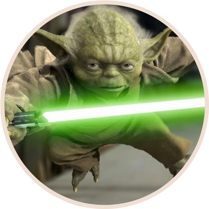Jeremy Paddison // Tech Guru Jeremy Has Been Coding - Yoda Star Wars Day (1000x1000), Png Download