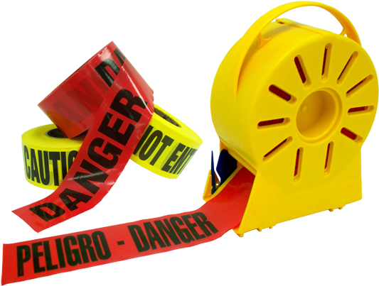 Barricade Tape - National Safety Compliance Bt-04 3" X 1000' 3mil Red (600x450), Png Download