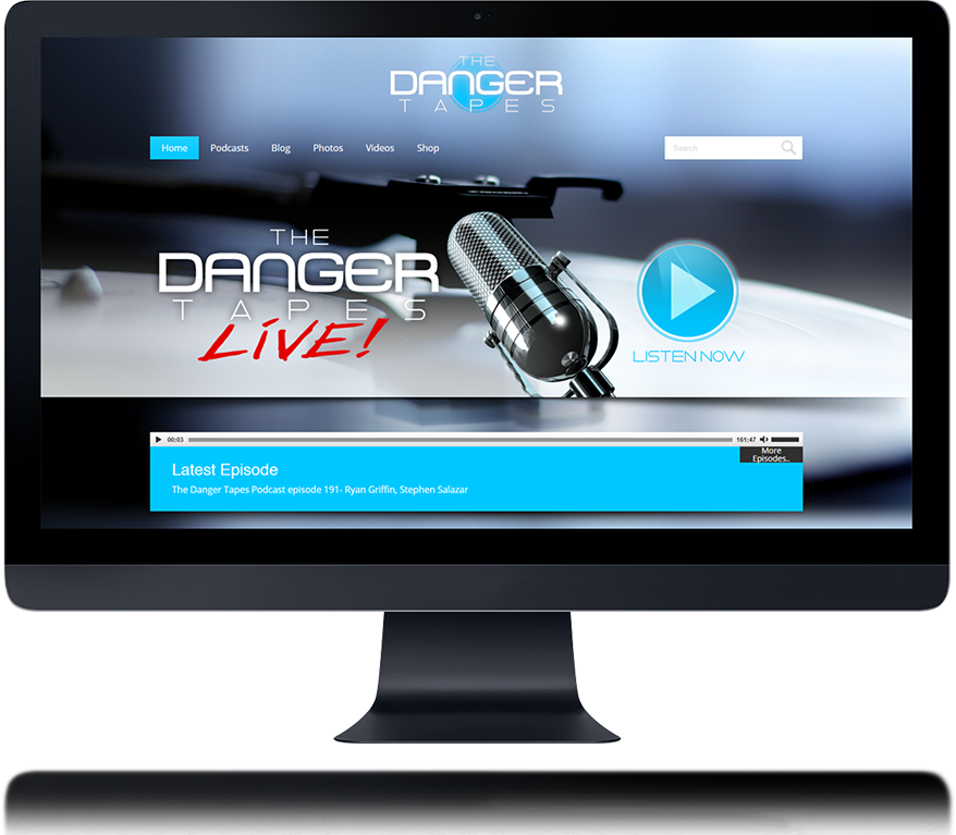 The Danger Tapes - Computer Monitor (878x767), Png Download