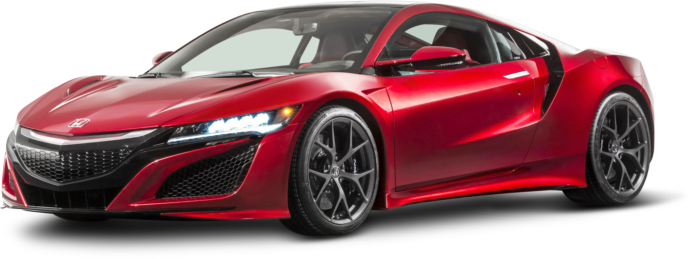 Red Honda Nsx Car Png Image - Honda Nsx The Grand Tour (2500x1013), Png Download