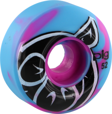 Pig Head Swirl Wheels - Yo-yo (385x390), Png Download