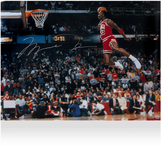Michael Jordan Signed (363x371), Png Download