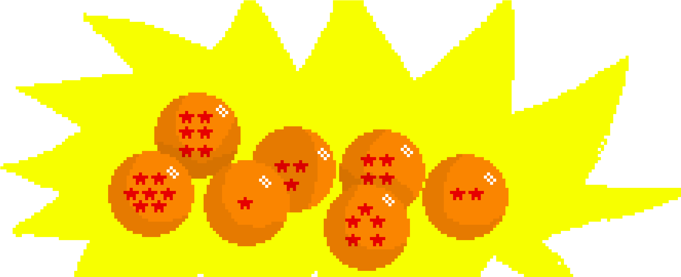 The Dragon Balls - 脱衣 Ko (2230x900), Png Download