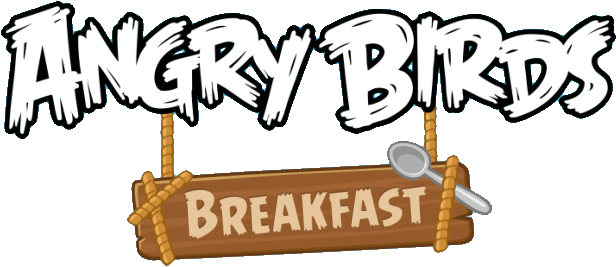 Angry Birds Breakfast 2 Logo - Angry Birds Go Logo (657x279), Png Download