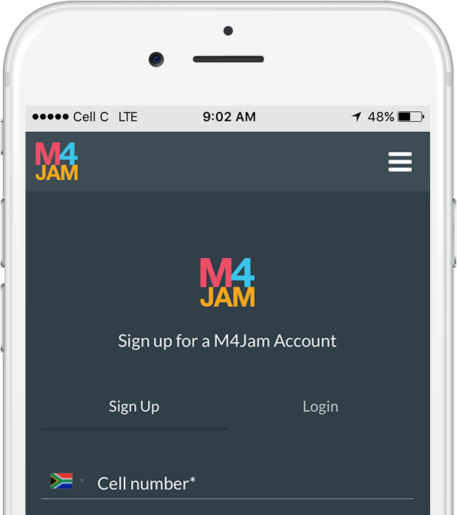 It's As Easy To Sign Up As It Is To Earn Money - M4jam (750x733), Png Download