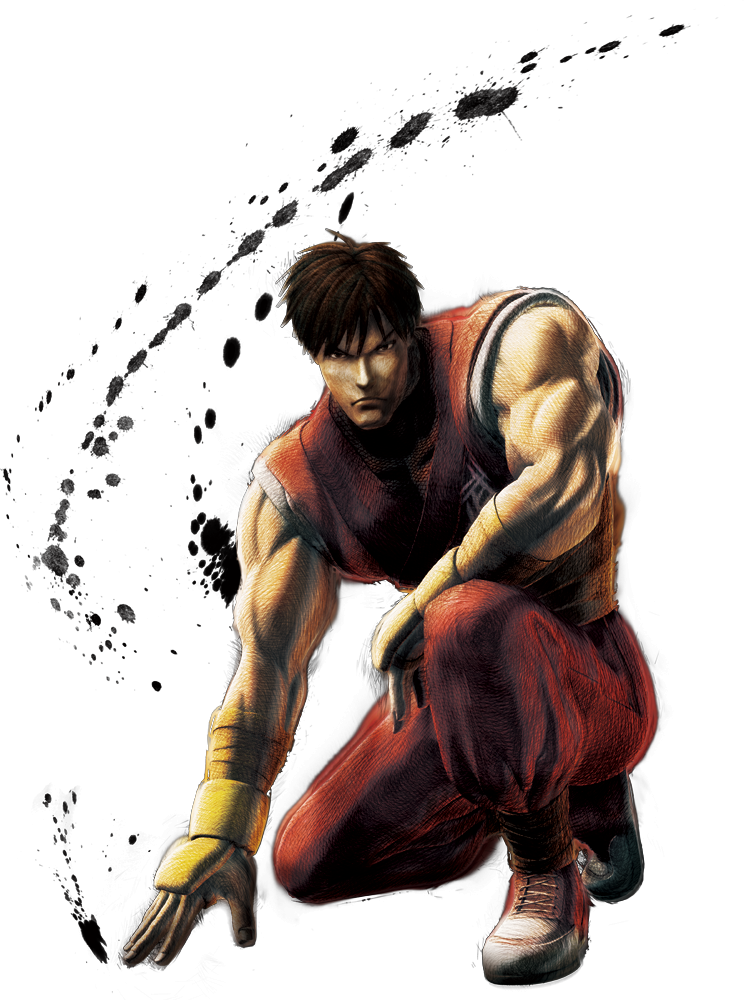 Image Result For Street Fighter Guy Marvel Vs, Street - Street Fighter Guy Png (744x1000), Png Download
