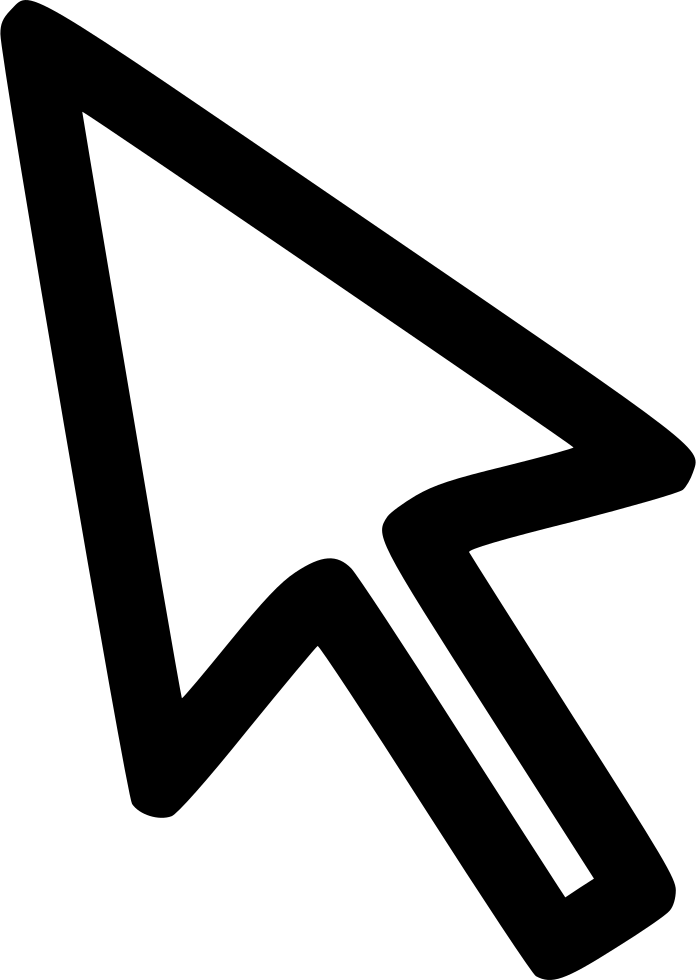 Mouse Pointer Comments - Pointer (696x980), Png Download