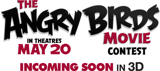 The Angry Birds Movie Contest - Angry Birds Movie Title (610x273), Png Download