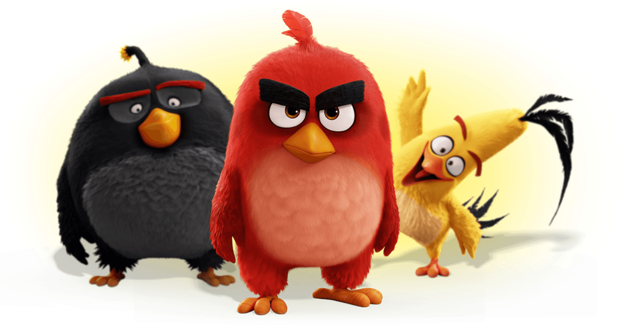 Angry Birds - Angry Birds Black And Red (681x360), Png Download