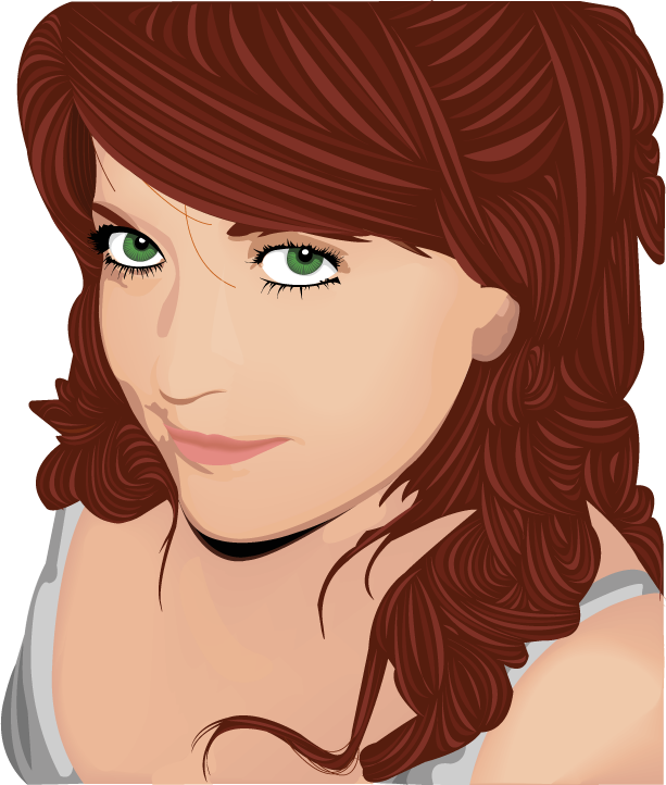 Beautiful - Beautiful Face Clipart Png (613x722), Png Download