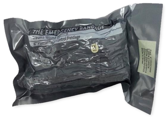 The Emergency Bandage - Buyus Combat Application Tourniquet + Israeli Bandages (576x600), Png Download