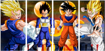 Hd Printed Dragon Balls - Uuc Dragon Ball Anime Office Chair Sofa Car Seat Cushion (480x309), Png Download