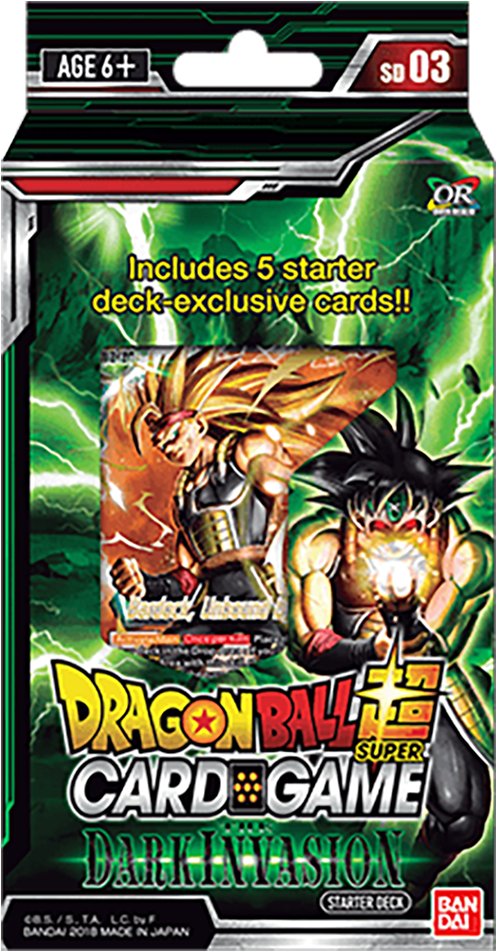 Dragon Ball Dark Invasion Starter (1000x1000), Png Download