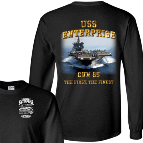 Image Of Uss Enterprise Cvn 65 T Shirts And Hoodies - Uss Enterprise Cvn-65 Mousepad (480x480), Png Download