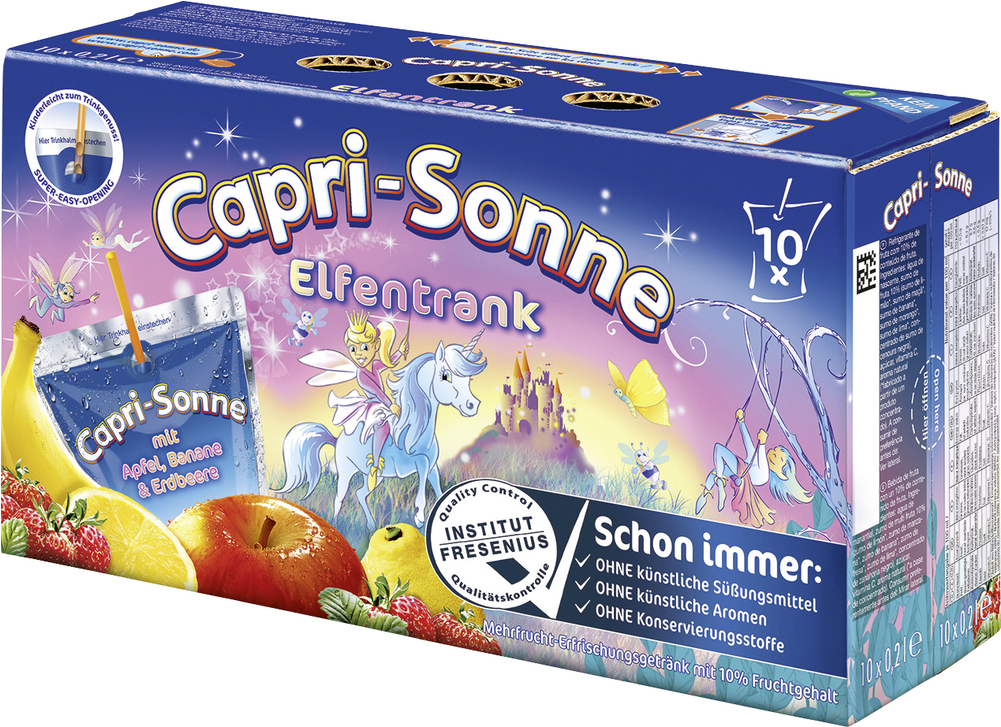 Capri Sun Elfentrank - Capri Sonne (1000x1000), Png Download