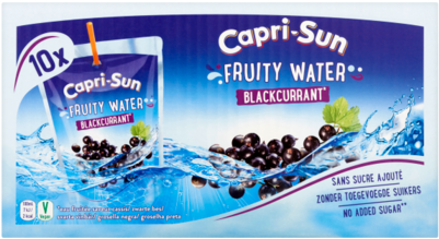 Capri Sun Fruit Water Zwarte Bessen 10 Pack Product - Capri Sun (420x420), Png Download