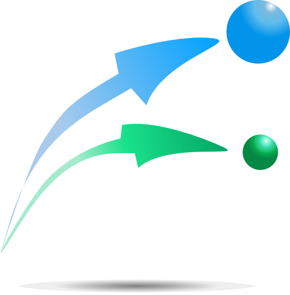 Trend Arrows Svg Clip Arts 588 X 597 Px (588x597), Png Download