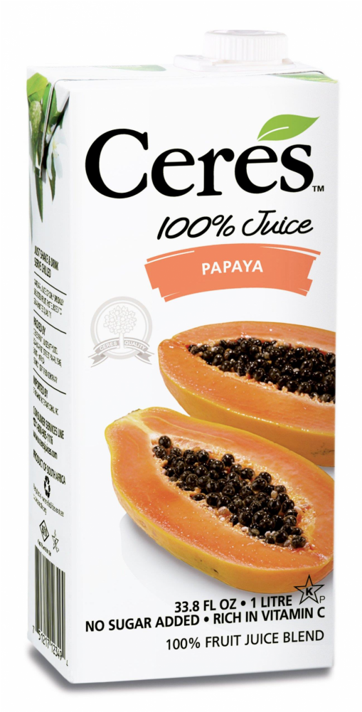 Auction - Ceres Peach Juice 1 Ltr (1000x1000), Png Download