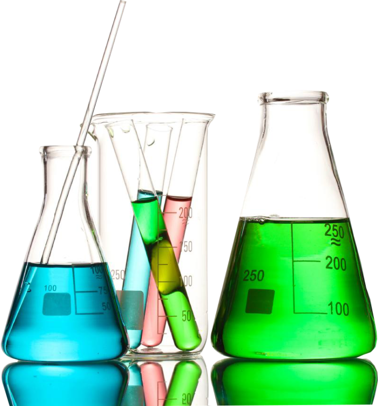Chemistry Equipment Green (746x800), Png Download